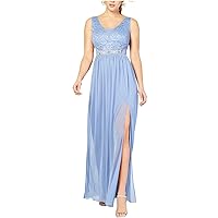 Womens Embellished Gown Dress