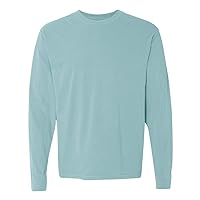 Comfort Colors Adult Heavyweight RS Long-Sleeve T-Shirt M CHALKY MINT