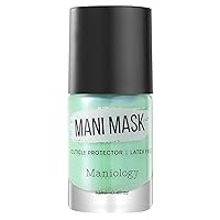 Maniology Mani Mask - Latex-Free Liquid Cuticle Protector for Nail Art -Paint On & Peel Off for Perfect Manicures and Pedicures with Quick, Easy Clean-Up - 1 Bottle