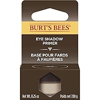 Burt's Bees Eye Shadow Primer, Neutral Ultra Sheer/Translucent Beige Color, Extends Wear For Powder Eye Shadow, For All Skin Tones - 0.25 Ounce