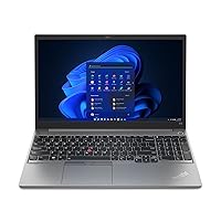 2023 Lenovo Thinkpad E15 G4 15.6” IPS FHD Business Laptop 8-Core AMD Ryzen 7 5825U AMD Radeon Graphics 16GB DDR4 512GB NVMe SSD WIFI AX BT RJ45 USB-C w/DP HDMI Backlit Keyboard Windows 11 Pro w/RE USB