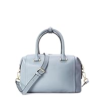 Iuha Genuine Leather Shilling Leather 2-Way Mini Boston Bag Handbag Shoulder Bag Women's High End Trend Basic Feminine Casual
