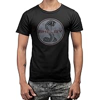 Shelby Cobra Snake American Sports Race Car Adult T-Shirt Graphic Tee