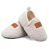 Lisdwde Kids Winter Indoor Household Shoes Toddler Boys Girls House Slippers Warm Socks for Kids