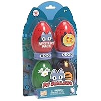 Pet Simulator Series 2 TOY_FIGURE Mystery Eggs 4PK, 30 different Pets, Stands and Accessories, Officially Licensed by PhatMojo