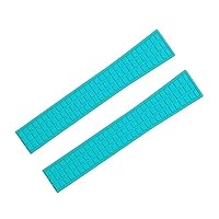 RAYESS Waterproof FKM Fluororubber Rubber Watch Band 18mm 19mm Accessories Replace For Patek Strap For Philippe For Aquanaut 5067A-001 Belt