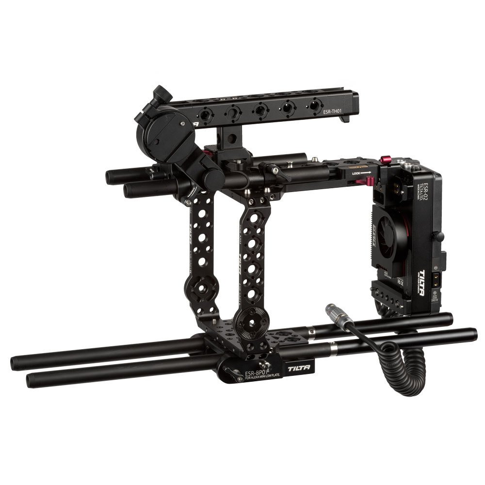 Ikan Arri Alexa Mini Camera Rig w/Power Distributor and AB Mount, Can Be Adapted to Fit Large Studio Set ups or Small Compact Gimbals (ESR-T06-A-AB...