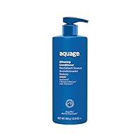 Aquage SeaExtend Silkening Conditioner - Improves Manageability and Prepares Hair for Sleek, Smooth Styling with Frizz-Free Results, 33.8 oz