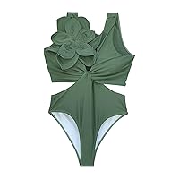 Matching Couples Swimsuits Plus Size Shaver for Woman Bikini and Body Floral Kink Sleeveless High Waist Swimsu