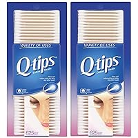 Q-Tips Cotton Swabs, 625 Count, Pack of 2