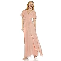 Adrianna Papell Women's Embellished Chiffon Gown