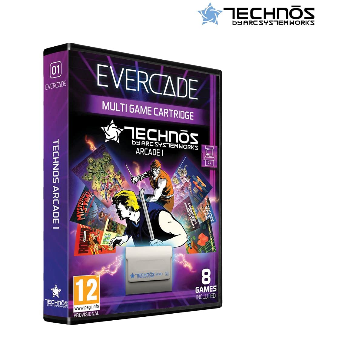 Blaze Evercade Technos Arcade Cartridge 1 - Nintendo DS