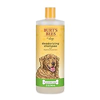 Natural Deodorizing Dog Shampoo | Best Dog Shampoo for Odor Control, Made with Apple & Rosemary | Cruelty Free, Sulfate & Paraben Free, pH Balanced for Dogs - Made in USA, 32 Oz