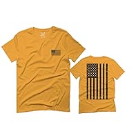 Vintage American Flag United States of America Military Army Marine us Navy USA for Men T Shirt