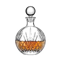 Godinger Whiskey Decanter, Wine Decanter, Decanter for Liquor Scotch Bourbon Vodka Wine - Dublin Collection