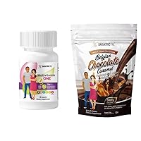 BariatricPal 30-Day Bariatric Vitamin Bundle (Multivitamin ONE 1 per Day! Capsule with 18mg Iron and Calcium Citrate Soft Chews 500mg with Probiotics - Belgian Chocolate Caramel)