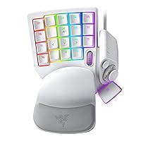 Razer Tartarus Pro Gaming Keypad: Analog-Optical Key Switches, USB Mini Wired Gaming Keyboard, Macro Pad for PC Gaming, Compatible with Windows or Mac Computer (Renewed)