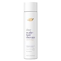 Dove Scalp + Hair Therapy Hair Conditioner Density Boost Strengthening Conditioner for oily hair and fine hair to revitalize hair and help protect against breakage 9.25 FL OZ (273 mL)