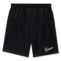 Nike DriFit Trophy 23 Shorts (Little Kids/Big Kids) Black/Black/White XL (18-20 Big Kids)