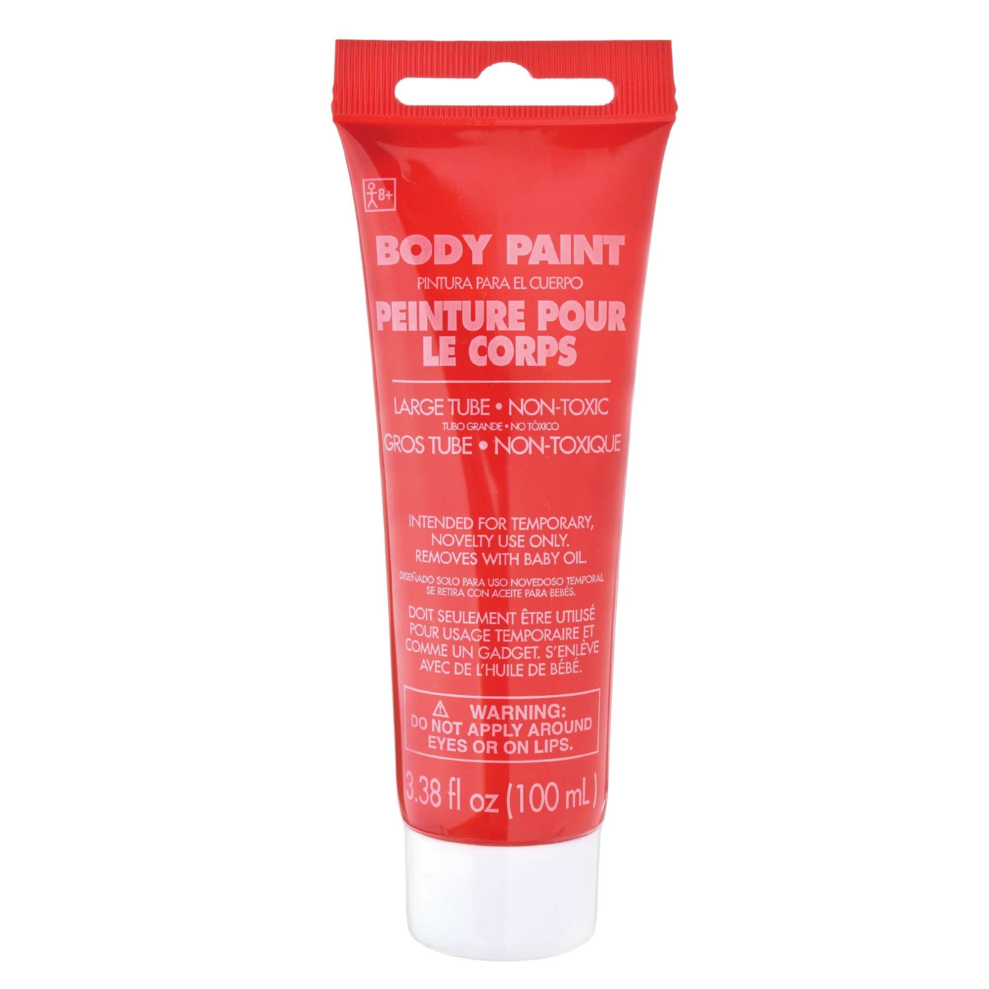Amscan 3900764 Red Non-Toxic Body Paint - 100ml, 1 Ct