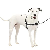 PetSafe Easy Walk No-Pull Dog Harness - The Ultimate Harness to Help Stop Pulling - Take Control & Teach Better Leash Manners - Helps Prevent Pets Pulling on Walks - Medium/Large, Charcoal/Black