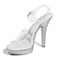 The Shoe Fairy Iconic Olympian Clear Bikini Fitness Competition Heel, Bodybuilding Heels, Bodybuilding Shoes, Bikini Competition Heels, Bridal Heels, Lucite Heels, Pageant Heels, Comfortable Clear Heels