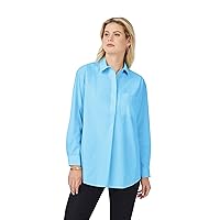 Foxcroft Women's Lacey Long Sleeve Solid Stretch Tunic