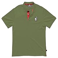 Red Monkey Classico Polo RMP001 New Short Sleeve Logo Polo T-Shirt for Men