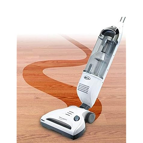 SV1106 Navigator Freestyle Upright Bagless Cordless Stick Vacuum for Carpet, Hard Floor and Pet with XL Dust Cup and 2-Speed Brushroll, White/Grey