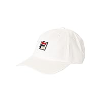 Fila Men's Tanta Baseball Cap, White, One Size