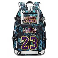 Basketball Player James Multifunction Backpack Travel Backpack Fans Bag For Men Women (Style 14)