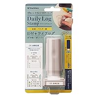 Shachihata GDL-2727/H-05 Daily Log Stamp, Main Unit + Master Part, 05, Meal Record