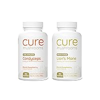 The Performance Pack - Cordyceps and Lion's Mane Gummies - Supports Energy & Athletic Performance and Supports Brain Function, Memory & Focus