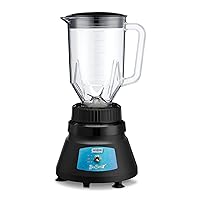 Waring Commercial Countertop Bar Blender, BevBasix™ Light Duty 1/2 HP with 48 oz Copolyester Container, Made in the USA, Professional Foodservice Use for Frozen Cocktail Drink, Dips, Smoothies