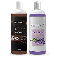 Combo Of Fresh D-Tan And Lavender Body Wash For Soft And Smooth Skin (300 ML) - PZ-32
