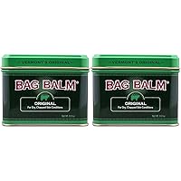 Bag Balm Vermont's Original for Dry Chapped Skin Conditions 8 Ounce Tin (Pack of 2)