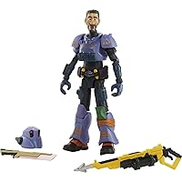 Mattel Disney and Pixar Lightyear Collector Action Figure, 7-in Scale Jr Zap Patrol Mo Morrison, Highly Articulated, Accessories
