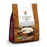 LIMITEDBONUSDEAL DXN Cordyceps Coffee 3 in 1 Premix 20 Sachets (5 Pack)