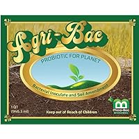Agri-Bac Bacteria Plant & Soil Microbial Booster - Improved Nutrient Uptake - Boost The Good Bacteria in Your Soil - Antifungal - from The Company That Saved The Rainforest