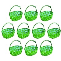 10 Piece Mini Basket Green T-17 (200 Pieces) [Basket]