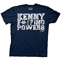 Eastbound And Down - Mens Kenny F'ing Powers T-shirt Small Dark Blue
