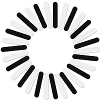 30 PCS Hat Size Reducer, PHSZZ Foam Hat Sizing Tape, Filler Sizer Reducer Insert Adhesive for Hats Cap Sweatband, 3 sizes (3mm 4mm 5mm Black and White)