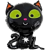 Black Cat Giant Foil Balloon - 24.7