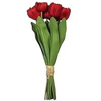 Masse Artificial Flowers, Red, Size (H x W x D): Approx. 17.7 x 2.4 inches (45 x 6 cm)