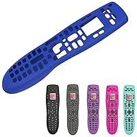 Remote Case for Logitech Harmony 650, Tading Shockproof and Anti-Drop Silicone Protective Case Cover Skin for Logitech Harmony 650/665/700 Remote Controller - Blue