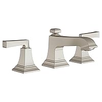 American Standard 7455801.295 Town Square S Widespread Faucet with 1.2 GPM in Brushed Nickel