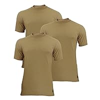 Military Fr Lightweight Base Layer, Berry & Taa Compliant, Flame Resistant T-Shirt, 3-Pack