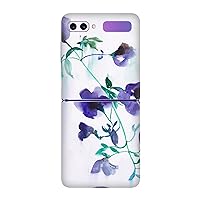 Head Case Designs Officially Licensed Mai Autumn Moon Drops Floral Blooms Matte Vinyl Sticker Skin Decal Cover Compatible with Samsung Galaxy Z Flip / 5G