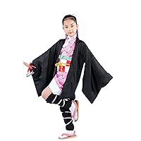 Cosplay Costume Kimono Anime Costume for Children Halloween Christmas Cosplay kids Kimono