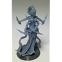 Spider Queen - RPG - Dungeons and Dragons - DND - Pathfinder - Lord of The Ring - Figurine Miniature (Gray/Unpainted)